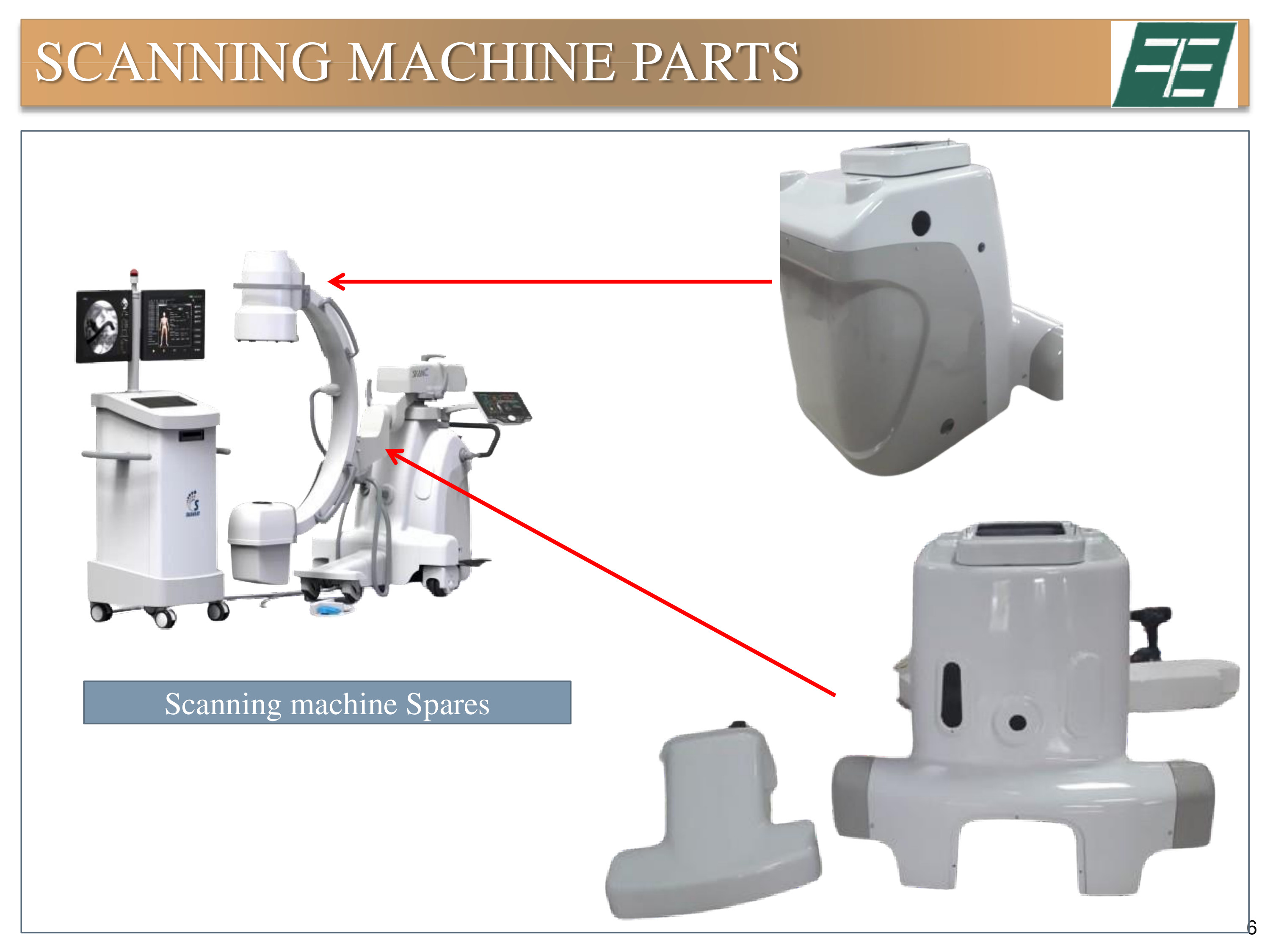 SCANNING MACHINE PARTS